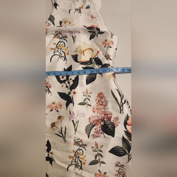 New T.Lulah White Floral Mini Dress Size XS - Picture 8 of 10